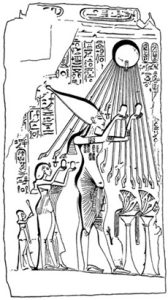 Exodus in Ancient Near East Figure 3. Limestone relief at Amarna 1 168x300 - Exodus in Ancient Near East