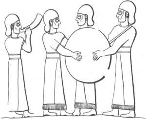Figure 5. Basalt Relief Carchemish 300x244 - Background and Themes of Judges